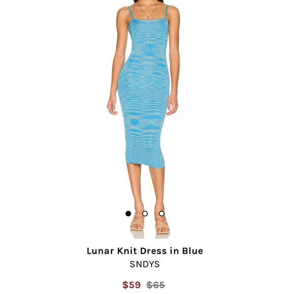 SNDYS Lunar Knit Dress - Picture 1 of 5